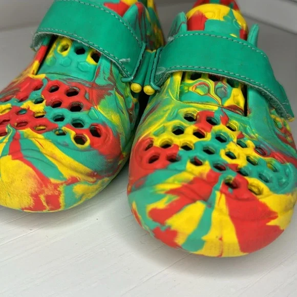 Plae Mimo Water Shoes Green/Red Size US 10 - Picture 5 of 8